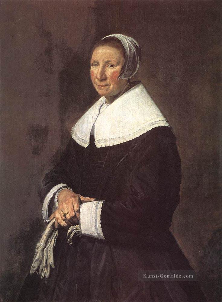 Porträt einer Frau 1648 Niederlande Goldenes Zeitalter Frans Hals Ölgemälde